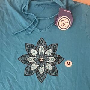 Life Is Good women’s hoodie shirt - Brand new!